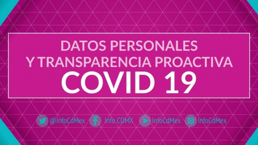 DATOS PERSONALES Y TRANSPARENCIA PROACTIVA COVID 19