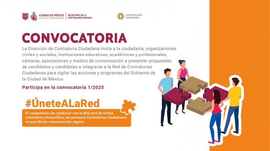 Convocatoria Únete a la Red